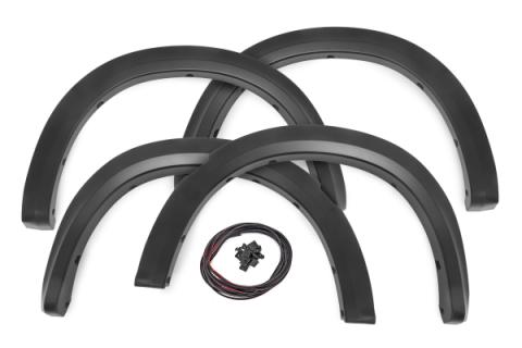 Fender Flares Sport Plastic Bumper Ram 1500 2WD/4WD (2009-2018 &amp; Classic) Rough Country