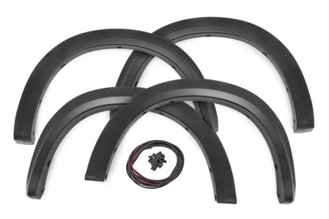Sport Fender Flares PAU Granite Crystal Ram 1500 2WD/4WD (2009-2018 &amp; Classic) Rough Country