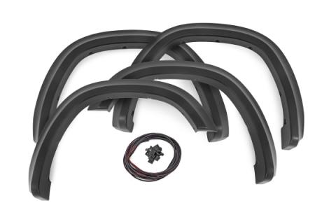 Sport Fender Flares PXJ Diamond Black Ram 1500 2WD/4WD (2019-2024) Rough Country