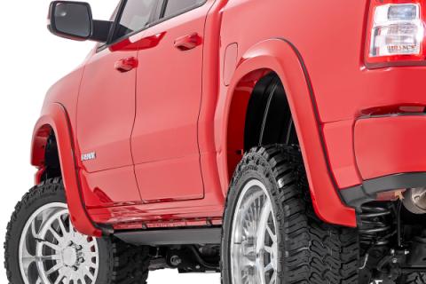 Sport Fender Flares PXQ Black Metallic Ram 1500 2WD/4WD (2019-2024) Rough Country
