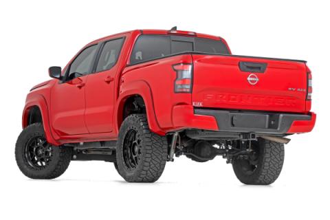 Fender Flares Sport QAK Glacier White Nissan Frontier 2WD/4WD (22-26) Rough Country