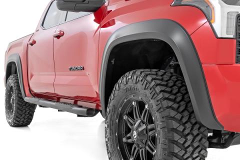 Sport Style Fender Flares Gloss Black Toyota Tundra 2WD/4WD (22-23) Rough Country