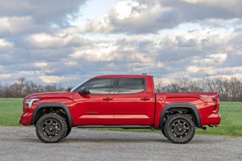 Sport Style Fender Flares Flat Black Toyota Tundra 2WD/4WD (22-23) Rough Country