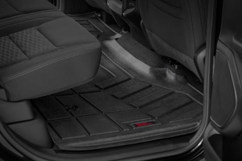 Sure-Fit Floor Mats Front &amp; Rear Crew Ram 1500 2WD/4WD (2025-2026) Rough Country