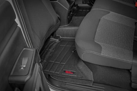 Sure-Fit Floor Mats Front &amp; Rear Crew Ford Ranger 2WD/4WD (2024-2026) Rough Country