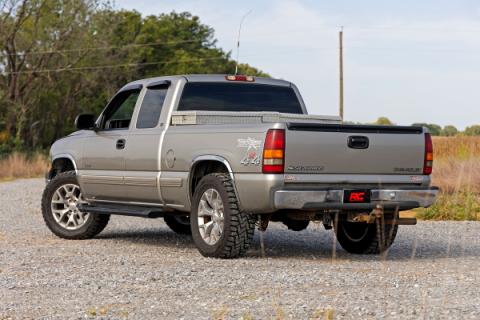 HD2 Aluminum Running Boards Ext Cab Silverado/Sierra 1500/2500HD (99-06 &amp; Classic) Rough Country