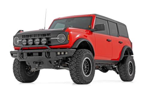 Trail Cladding Rocker Sill Plates 4-Door Ford Bronco 4WD (2021-2025) Rough Country