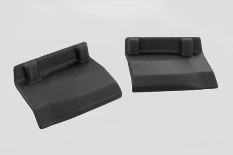 Trail Cladding Rocker Sill Plates 4-Door Ford Bronco 4WD (2021-2025) Rough Country