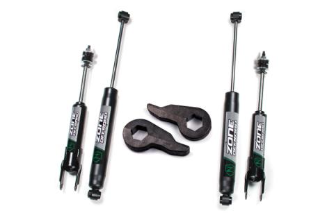 99-06 Chevy/GMC 1500 2 Inch Torsion Bar Key Kit With Nitro Shocks Zone Offroad