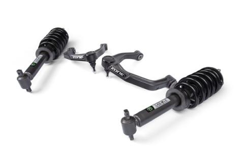 19-26 Chevrolet Silverado 1500 - GMC Sierra 1500 4WD 2 Inch Leveling Kit, 0 Inch Rear Lift - Nitro Loaded Struts Zone Offroad