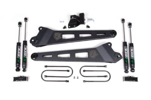 19-24 RAM 3500 3 Inch Radius Arm Lift Kit Nitro Shocks Zone Offroad
