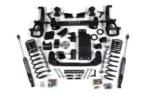 19-23  RAM 1500 Rebel/OffRoad 4WD 4 Inch Front 5 Inch Rear Lift Kit With Nitro Shocks Zone Offroad
