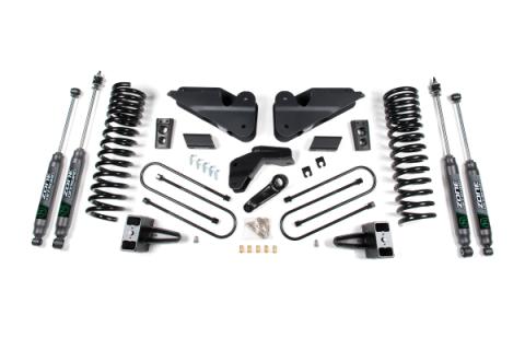 25-26 Ram 3500 (Diesel) 4 Inch Radius Arm Drop Suspension Lift Kit, 3 Inch Rear Lift, Block W/ Overload - Fox 2.0 Adventure Series Shocks Zone Offroad