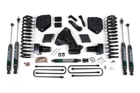 20-22 Ford F-250/F-350 Super Duty 5 Inch Lift Kit Diesel With Nitro Shocks Zone Offroad
