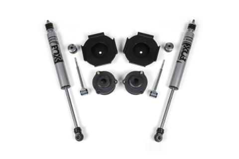 10-23 Toyota 4Runner 3 Inch Suspension Lift Kit 1.5 Inch Rear Coil Spacer Front 2.0 Fox Adventure Shocks Rear Zone Offroad