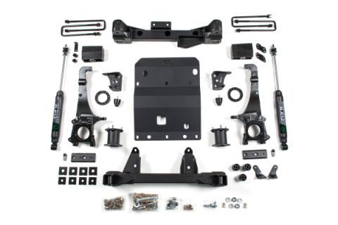 16-23 Toyota Tacoma 6 Inch Front 4 Inch Rear Lift Kit With Nitro Shocks Zone Offroad