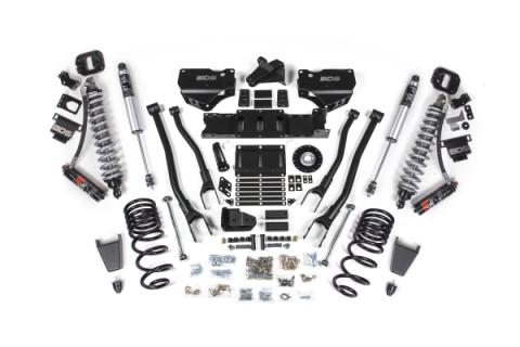 2025 Ram 2500 4WD (Diesel) 4 Inch 4-Link Suspension Lift Kit W/ Indexing Ring, 2.5 Inch Rear Lift, Coil Spring - Fox 2.5 PES C/O, Fox 2.5 IFP PS Shocks BDS Suspension