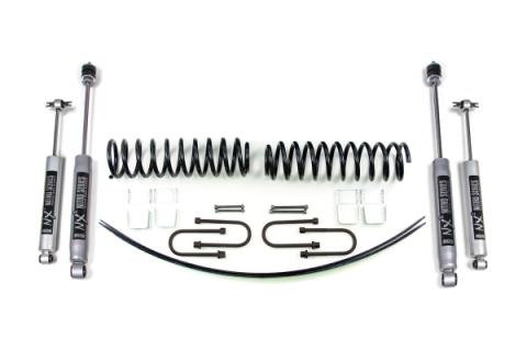2 Inch Lift Kit Jeep Cherokee XJ 84-01 Dana 35 Rear Axle NX2 Nitro Shocks