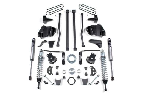 6 Inch Lift Kit Long Arm &amp; FOX 2.5 Coil-Over Conversion Dodge Ram 2500 09-13 4WD Fox 2.5 Performance Shocks Diesel Leaf Springs Fox 2.5 Performance Shocks