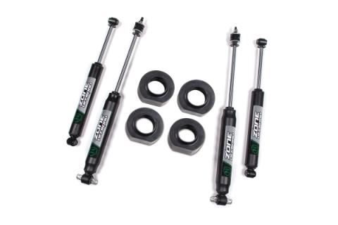 93-98  Jeep Grand Cherokee ZJ 2 Inch Coil Spring Spacer Lift Kit Fox Shocks Zone Offroad