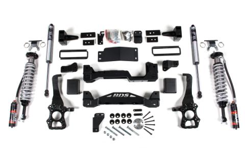 15-20 Ford F-150 4WD 6 Inch Coilover Suspension System, 5 Inch Rear Block, 2.5 Front w/DSC, and 2.5 Rear w/DSC BDS Suspension
