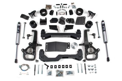 25 Ram 1500 w/ Air Ride 4WD 4 Inch Suspension Lift Kit, 3 Inch Rear Lift, Spacer - Large Bore - Strut Spacer, Fox 2.0 IFP Performance Series Shocks BDS Suspension