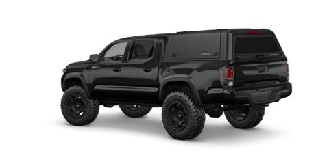 Tacoma Truck Bed Cap SmartCapEVOa Adventure Matte Black For 16-23 Toyota Tacoma 6 Foot Standard Bed SmartCap