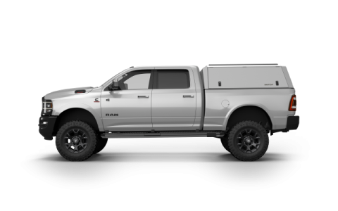 Ram 2500/3500 Truck Bed Cap SmartCap Edge Commercial OEM White 20-26 Ram 2500/3500 6.4 Foot Standard Bed RSI SmartCap