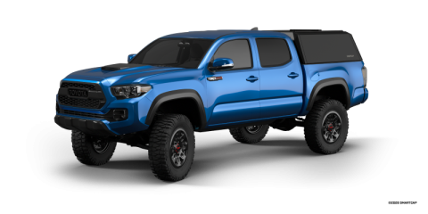 Tacoma Truck Bed Cap SmartCap EVOh Hatchback Matte Black For 16-23 Toyota Tacoma 5 Foot Short Bed RSI SmartCap
