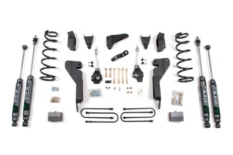 03-07 Dodge RAM 2500 6 Inch Lift Kit With 3.5 Inch Axle Diesel Fox Shocks Zone Offroad