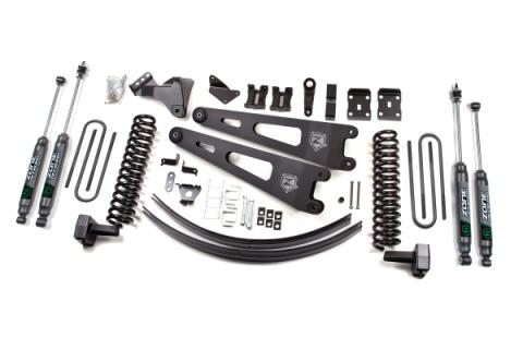 11-14 Ford F-250/F-350 Super Duty 6 Inch Lift Kit Diesel Without Overload Fox Shocks Zone Offroad