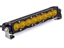 S8, 10&amp;quot; Wide Driving Baja Amber,LED Light Bar