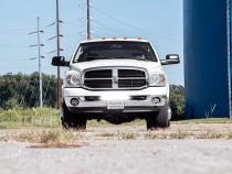 Dodge Hidden Bumper Kit w/ 20-Inch LED Light Bar Black Series 03-18 Ram 2500/3500 Rough Country