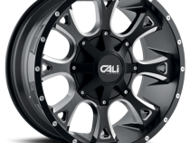 Cast Aluminum Wheels Anarchy 9103 SB 22x12 Milled Spokes Satin Black 8 On 180 Bolt Pattern -44 Offset Cali Offroad Wheels