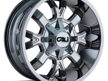 Cast Aluminum Wheels Dirty 9104 CH 22x10 Chrome 8 On 165.1/8 On170 Bolt Pattern -19 Offset Cali Offroad Wheels
