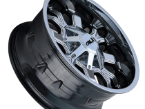 Cast Aluminum Wheels Dirty 9104 CH 20x9 Chrome 6 On 120/6 On139.7 Bolt Pattern 18 Offset Cali Offroad Wheels