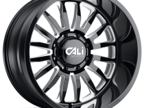 Cast Aluminum Wheels Summit 9110 GB-M 26x14 Milled Spokes Gloss Black 8 On 170 Bolt Pattern -76 Offset Cali Offroad Wheels