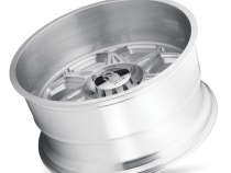 Cast Aluminum Wheels Sevenfold 9111 SL 22x12 Brushed Brushed Silver 6 On 139.7 Bolt Pattern -51 Offset Cali Offroad Wheels