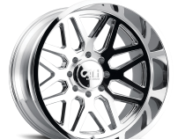 Cast Aluminum Wheels Invader 9115 CH 26x14 Chrome 8 On 165.1 Bolt Pattern -76 Offset Cali Offroad Wheels