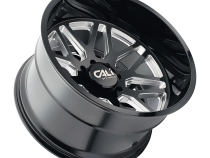 Cast Aluminum Wheels Invader 9115 GB-M 26x14 Milled Gloss Black 6 On 139.7 Bolt Pattern -76 Offset Cali Offroad Wheels