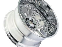 Cast Aluminum Wheels Auburn 9117 PO 20x10 Milled Spokes Polished 8 On 165.1 Bolt Pattern -25 Offset Cali Offroad Wheels