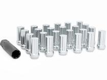 M12X1.5 Wheel Installation Kit w/Chrome Lug Nuts and Socket Key Rough Country