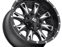 Aluminum Wheels 20X9 Throttle D513 8 On 180 Black Milled 125.2 Bore 20 Offset Fuel Off Road Wheels