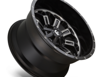Aluminum Wheels 20X9 Crush D561 8 On 165.1 Gloss Black Double Dark Tint Machined Face 125.2 Bore 1 Offset 8 Spoke Fuel Off Road Wheels