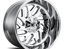 Aluminum Wheels 22X10 Triton D609 8 On 165.1 Chrome Plated 125.1 Bore -18 Offset Mesh Spoke Fuel Off Road Wheels