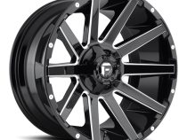 Aluminum Wheels 24X12 Contra D615 5 On 139.7/5 On 150 Gloss Black/Milled 110.3 Bore -44 Offset Multi Spoke Fuel Off Road Wheels