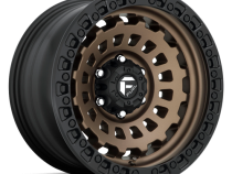 Aluminum Wheels 18X9 Zephyr D634 6 On 135 Matte Bronze W/Black Bead Ring 87.1 Bore 1 Offset Fuel Off Road Wheels