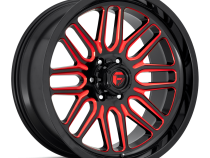 Aluminum Wheels 20X9 Ignite D663 6 On 135 Gloss Black Red Tinted Clear 87.1 Bore 19 Offset Fuel Off Road Wheels