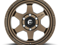 Aluminum Wheels 17X9 Shok D666 6 On 135 Matte Bronze 87.1 Bore 1 Offset Fuel Off Road Wheels