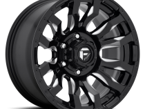 Aluminum Wheels 17X9 Blitz D673 6 On 135 Gloss Black Milled 87.1 Bore 1 Offset Multi Spoke Fuel Off Road Wheels